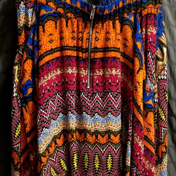 Lily White Dresses & Skirts - Lily White Multicolor Skater Skirt